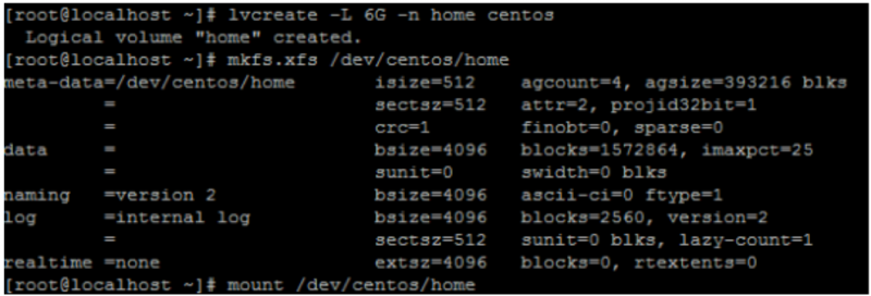 香港centos7把home空間擴容給根目錄