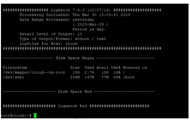 Ubuntu18.04系統(tǒng)中如何安裝logwatch日志監(jiān)控程序