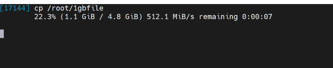 云服務器利用progress顯示Linux下cp進度 - 小浪云數據