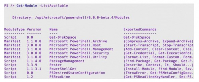 在CENTOS7服務器上安裝POWERSHELL工具