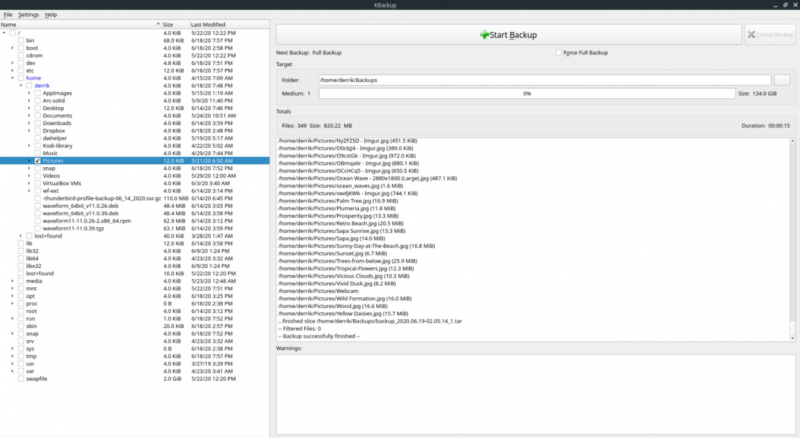 使用KBackup在Linux服務器上創建備份：詳細步驟與指南