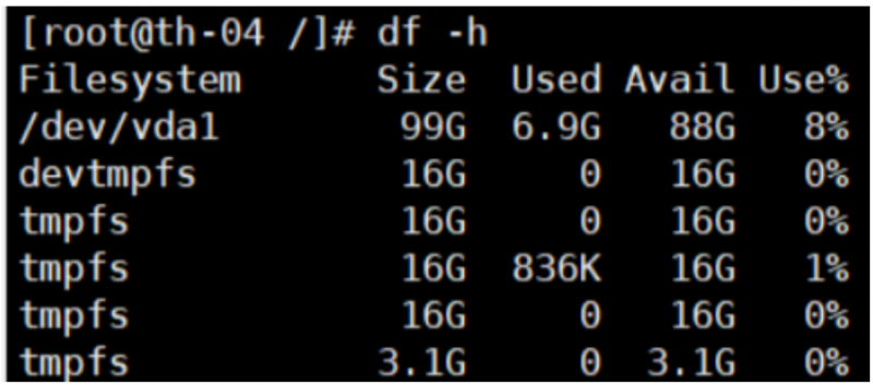 Linux磁盤空間占滿，但搜不到大文件