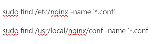 centos7系統搜索nginx的配置文件？